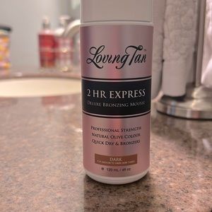 Loving Tan dark 4fl oz 2 hr express Deluxe Bronzing Mousse
